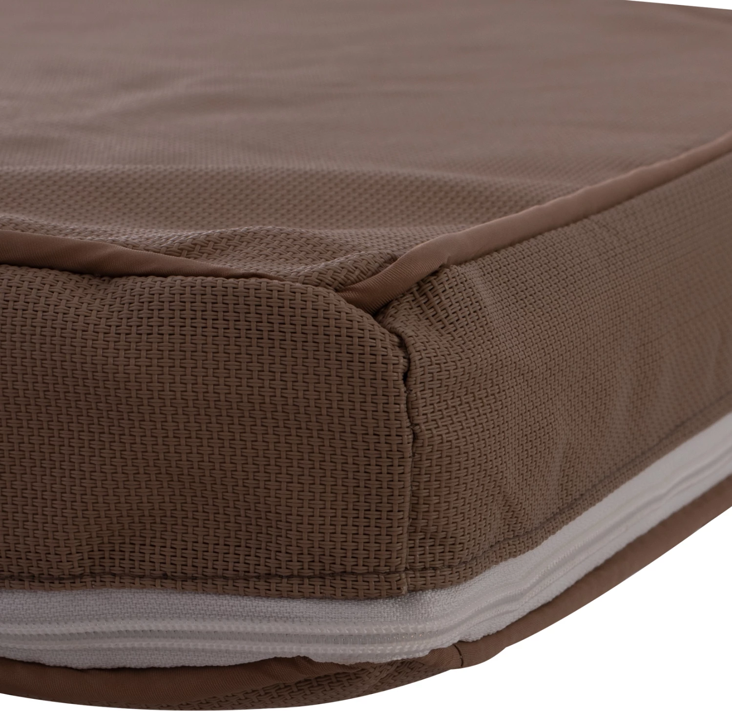 Jastëk për shezlong, Textilene, 600gr, Sifnos, moka, FH11236.04T, 196(117+1+78)x58x9 cm