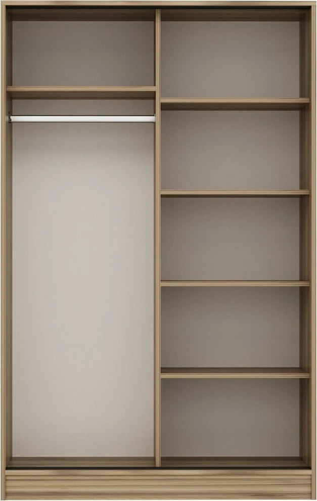 Dollap Skye Decor, ngjyrë e bardhë dhe lis, 2315