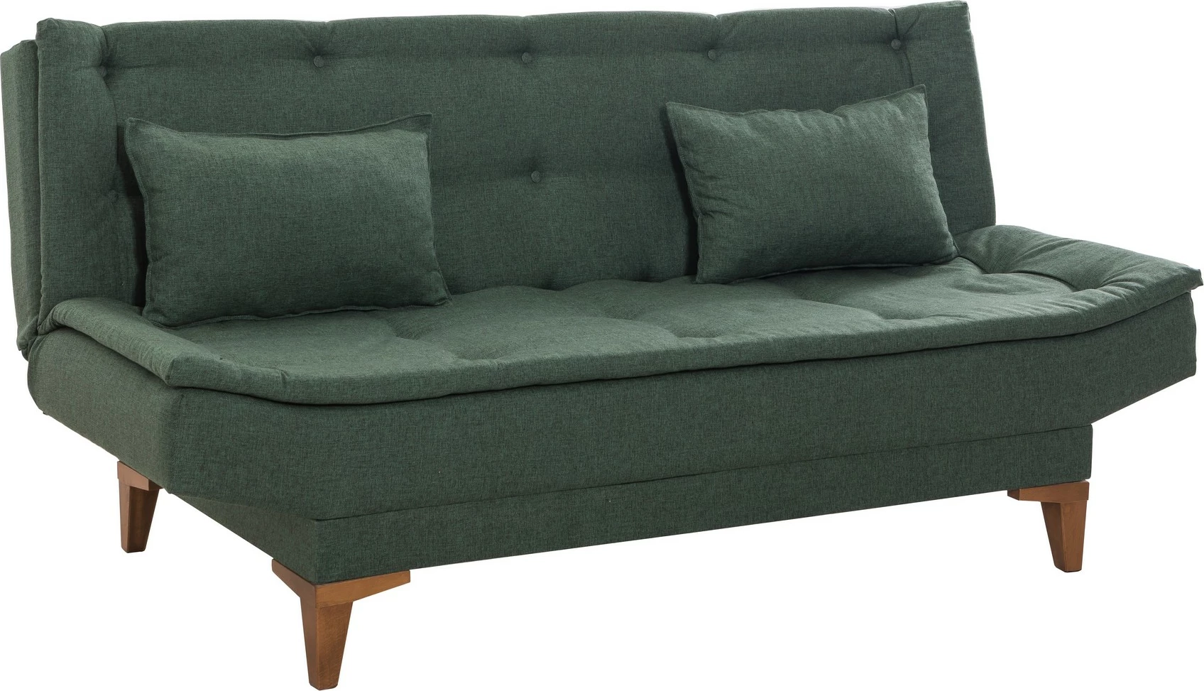 Set divan-krevat dhe karrige, ngjyrë e gjelbër, Atelier del Sofa, Santo-TKM03-1070
