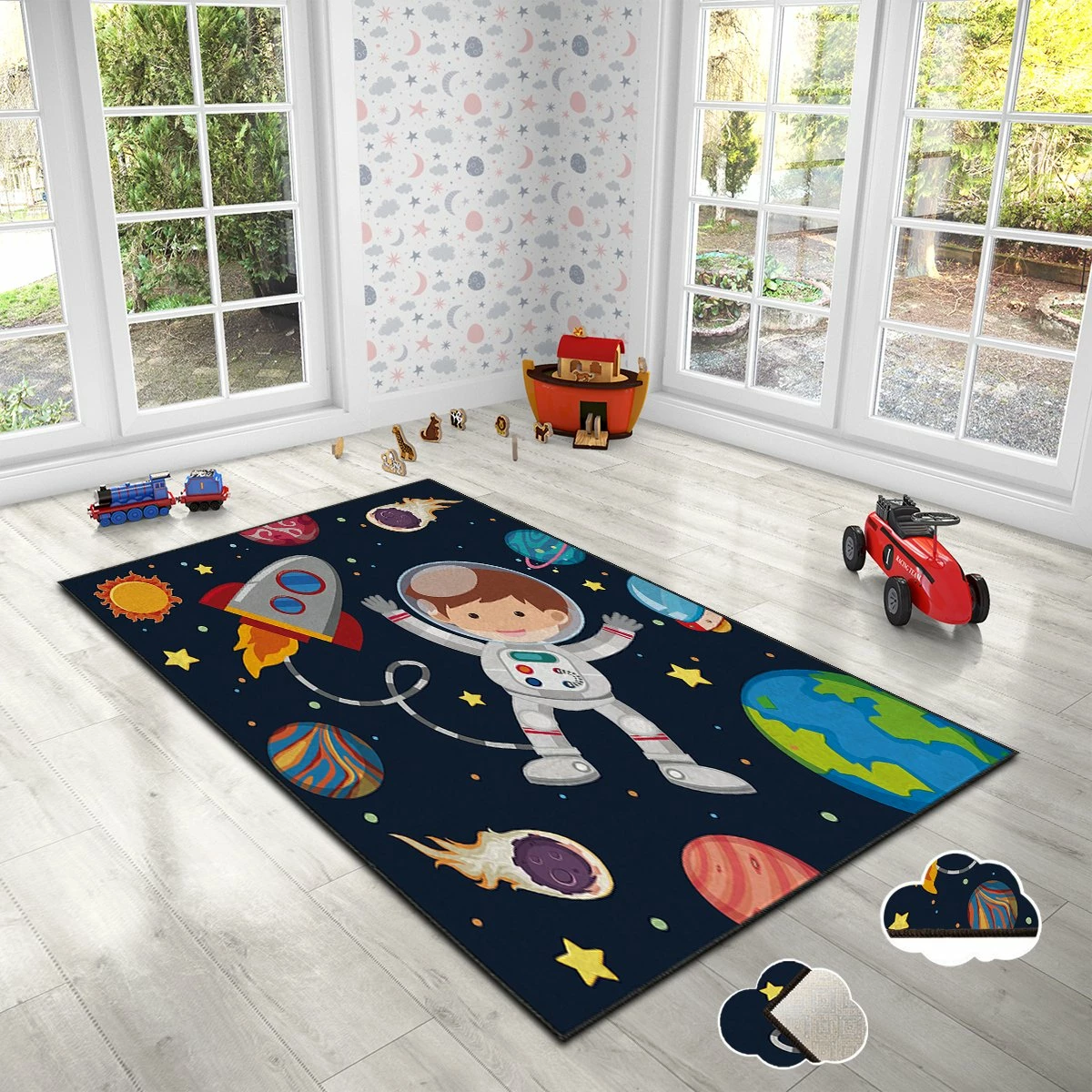 Qilim për fëmijë, shumëngjyrësh, 80x140cm, Conceptum Hypnose, Hmı Kdc-31