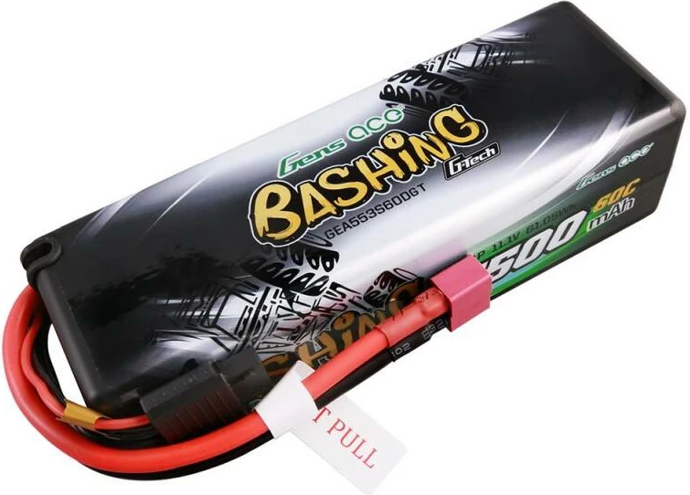 Bateri LiPo Gens ace G-Tech 5500mAh 11.1V 3S1P 60C HardCase për makina RC