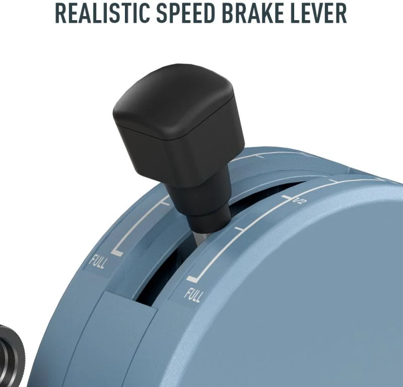 Modul shtesë throttle Thrustmaster TCA Quadrant Add-On Airbus Edition, 2 copë, blu