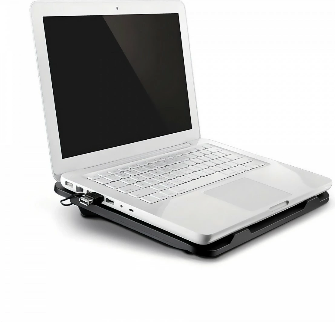 Pad ftohës për laptop Media-Tech MT2660, me ndriçim, i zi