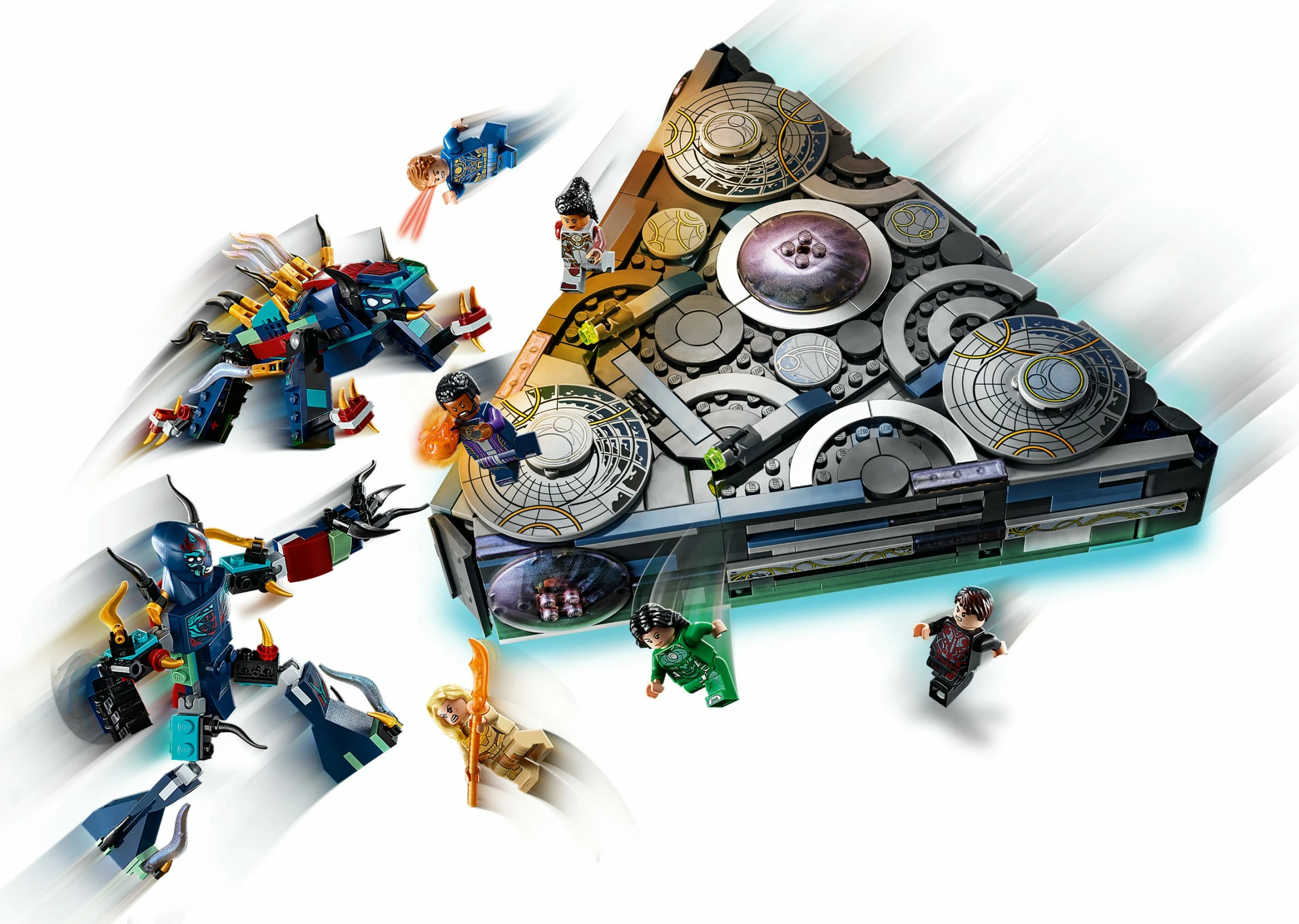 Set ndërtimi LEGO Marvel Avengers Rise of the Domo, 8 vjeç, plastik, 1040 pjesë