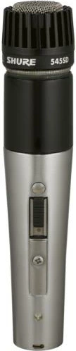 Mikrofon, Shure, 545SD-LC, XLR, argjendtë e zi