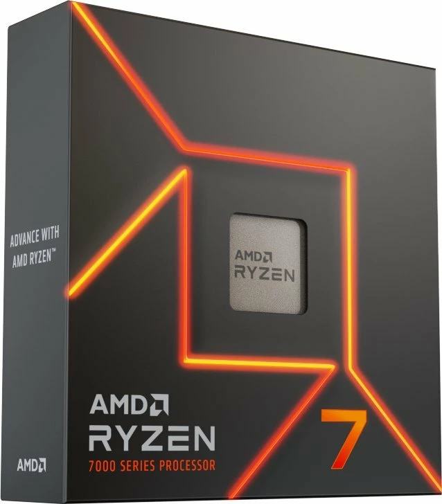 Procesor AMD Ryzen 7 7700X, 8 bërthama/16 fije, 4.5-5.4GHz, 32MB L3, Socket AM5, BOX (100-100000591WOF)