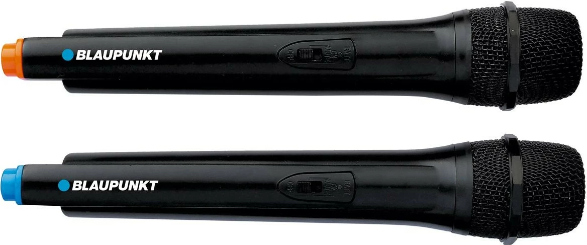 Altoparlant Blaupunkt PartyBox PB12DB me Bluetooth, 1600W, 2 mikrofonë wireless, LED, i zi