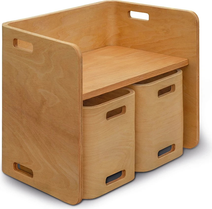 Set tavoline me karrige (3 pjesë), Skye Decor, Flexy Table Set