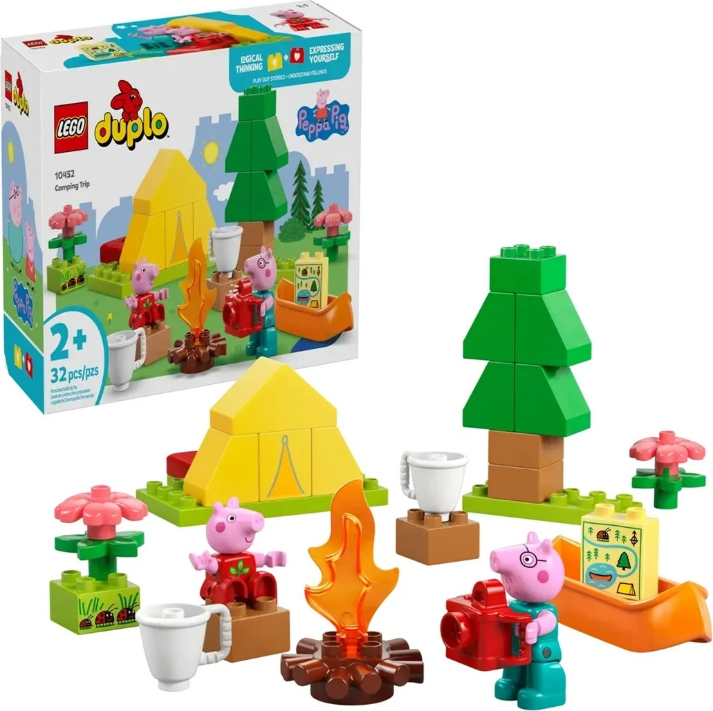 Set LEGO DUPLO 10452 Camping Trip, 32 pjesë