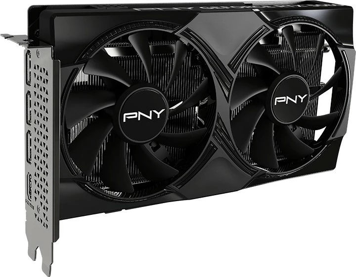 Kartelë grafike PNY GeForce RTX 5060 OC, 8GB DDR7, PCI-E 8x, Dy ventilatorë, E zezë