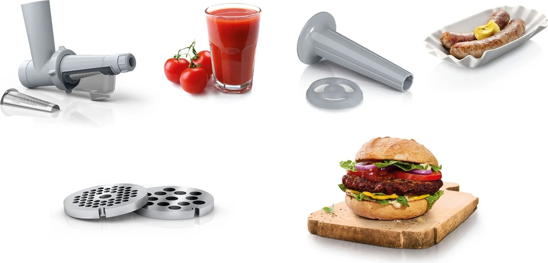 Bluarëse mishi Bosch MFW2515W, 350W, e bardhë