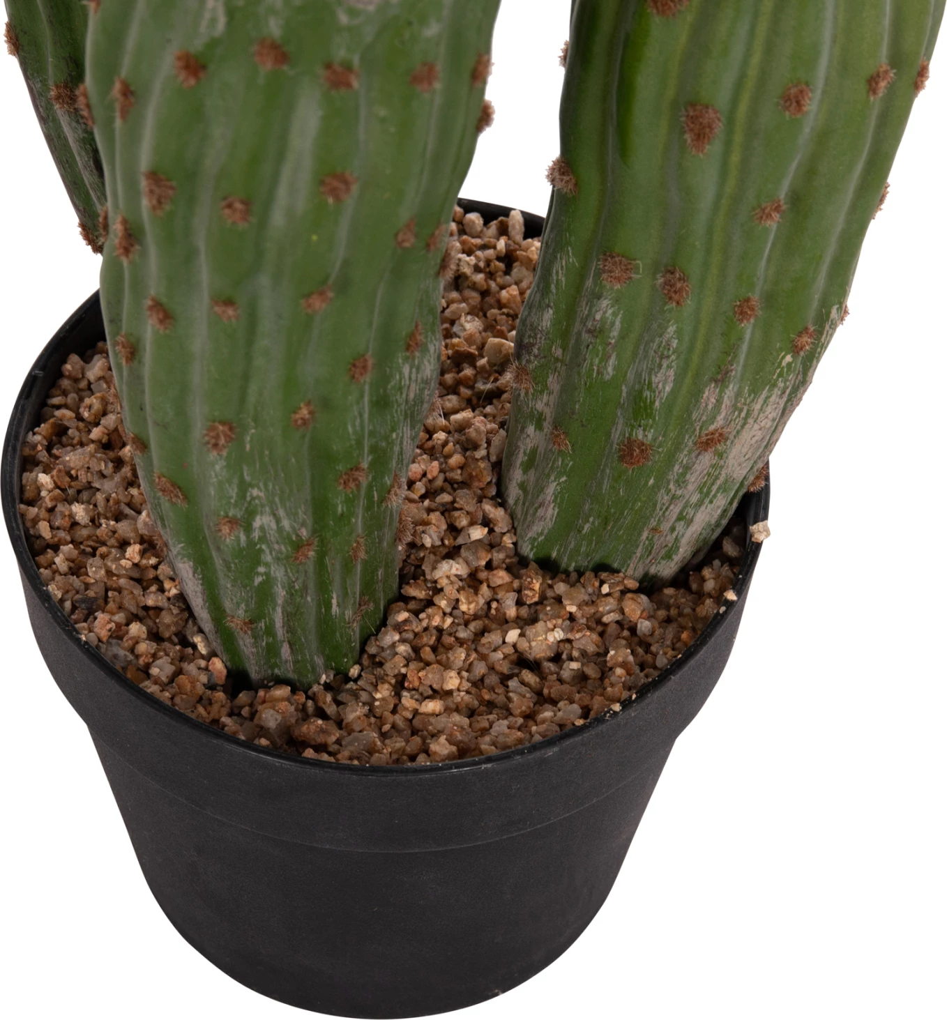 Bimë dekorative sintetike në vazo, lloj kaktusi, FH4747, 17.5x115cm