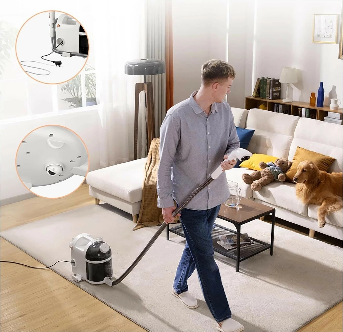 Pastrues me avull UWANT B200, i bardhë