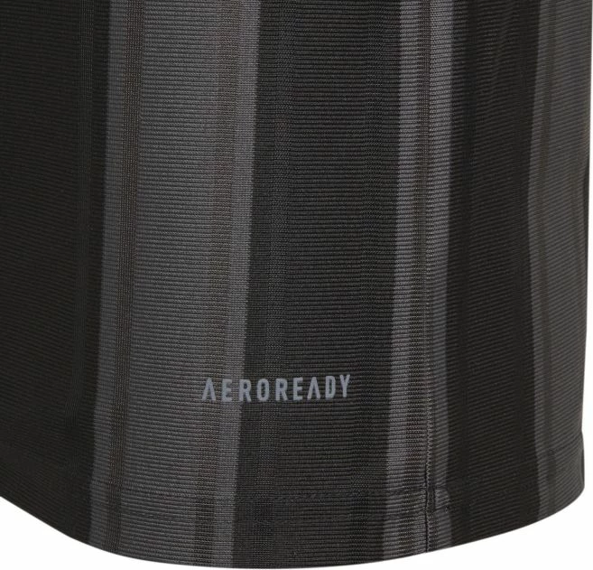 Fanellë adidas për fëmijë, e zezë dhe gri