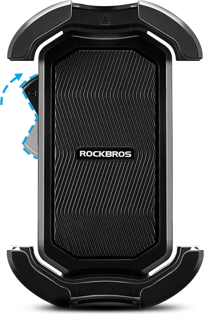 Mbajtëse telefoni për biçikletë Rockbros 25210032001, ABS, e zezë