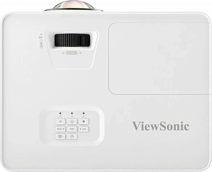 Projektor ViewSonic PS502W, DLP, WXGA, short throw, 4000 ANSI Lumens, Bardhë
