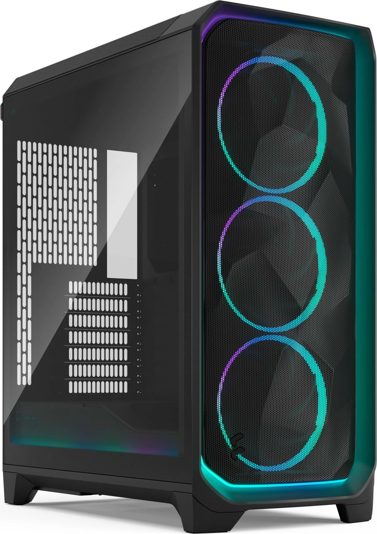 Kasë Fractal Design Meshify 3 Ambience Pro RGB, midi tower, xham i temperuar, e zezë