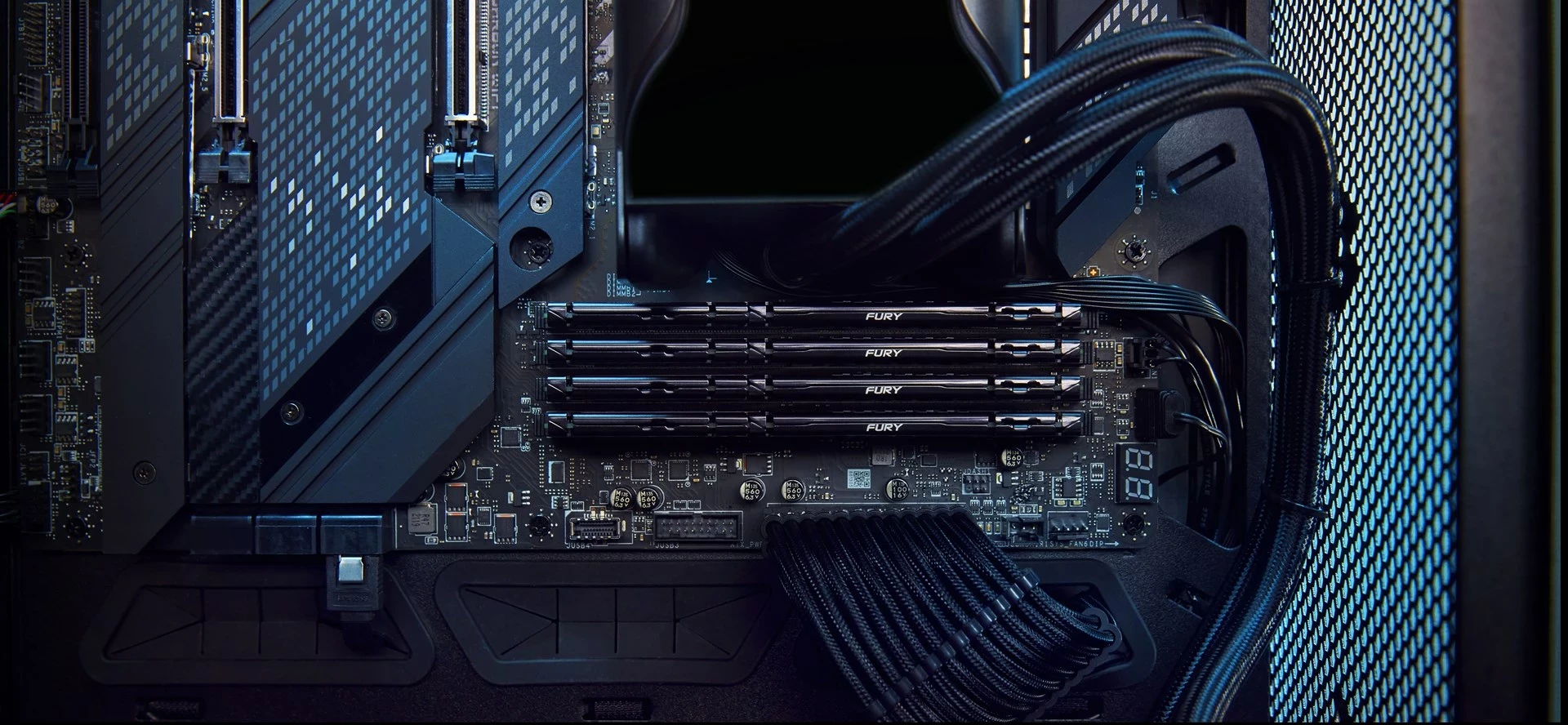  Memorie RAM  Kingston FURY Beast, 5600MT/s DDR5 CL40, 16GB , e zezë