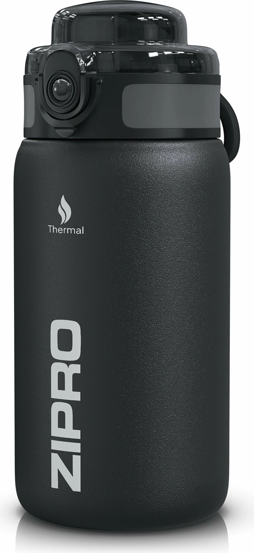 Shishe termike Zipro 500 ml çelik inox, e zezë