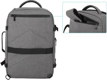 Çantë shpine MANHATTAN Rome deri 17.3 inç anthrazit