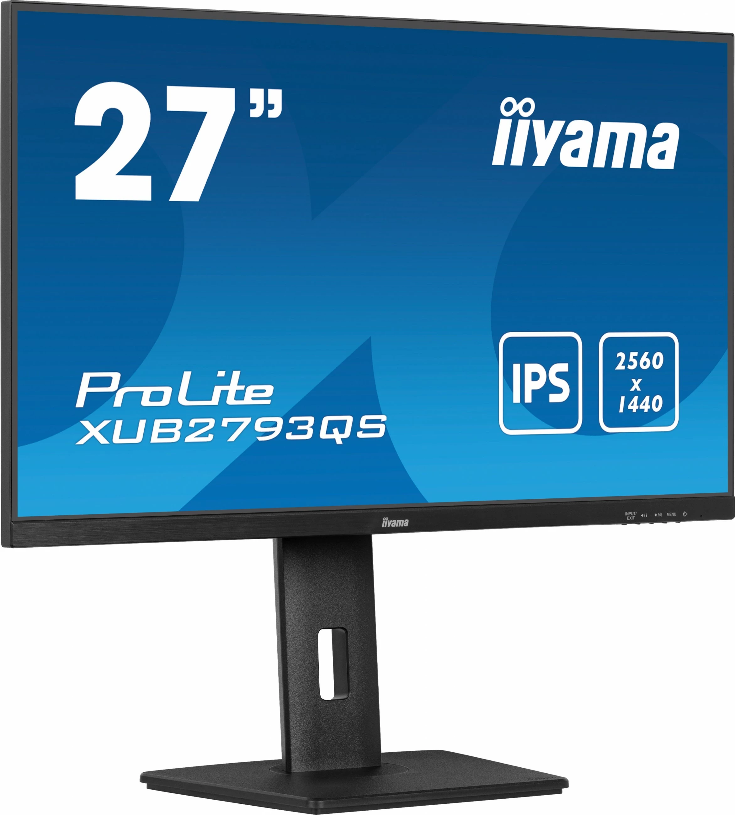 Monitor iiyama ProLite XUB2793QS-B7, 27", Quad HD, LED, i zi