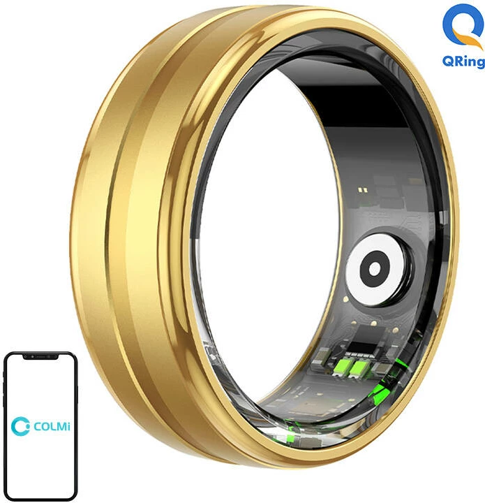 Smartring Colmi R06, 19.8 mm, Gold, madhësia 10