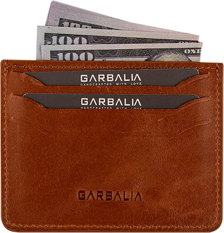 Portofol uniseks, lëkurë natyrale, ngjyrë kafe e hapur, Zoozie Bags, Walteriacrazy