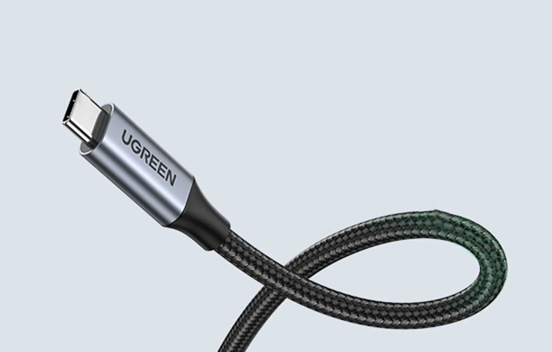 Kabllo zgjatues USB-C në USB-C Ugreen 80810B, 0.5 m, Thunderbolt 3, 10 Gbps, 100 W PD, zi