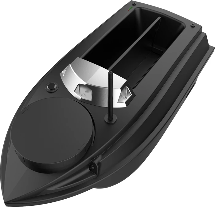 Varkë karremi me fishfinder GPS Flytec V030, bateri 20000 mAh, rreze 800 m, kapacitet 3 kg, ekran 4.3", e zezë, set