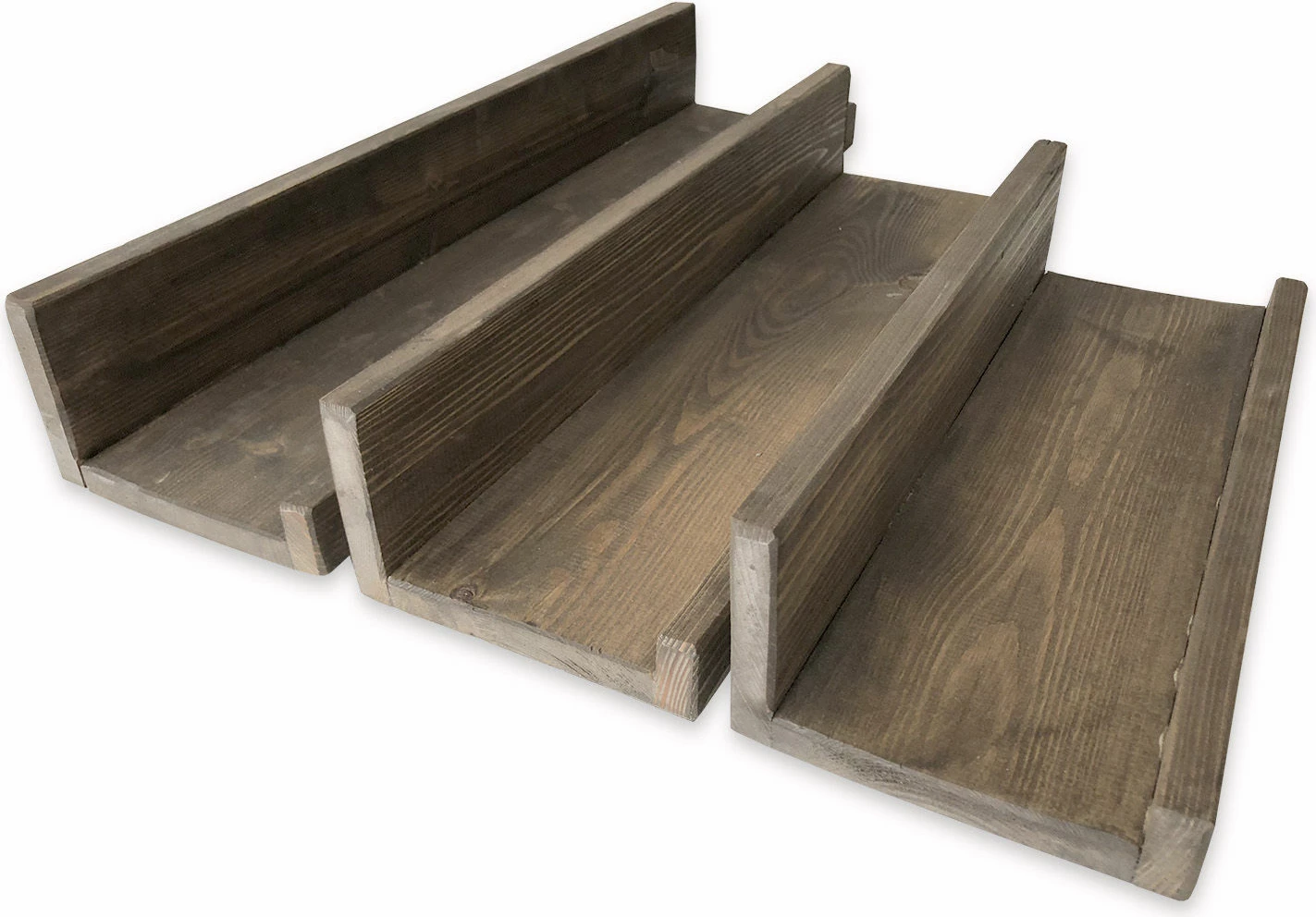 Raf muri Hanah Home, set prej 3 copash, ngjyrë arre, Raf118