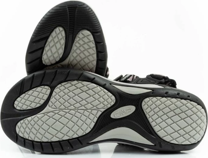 Sandale për femra CMP, të zeza me rozë