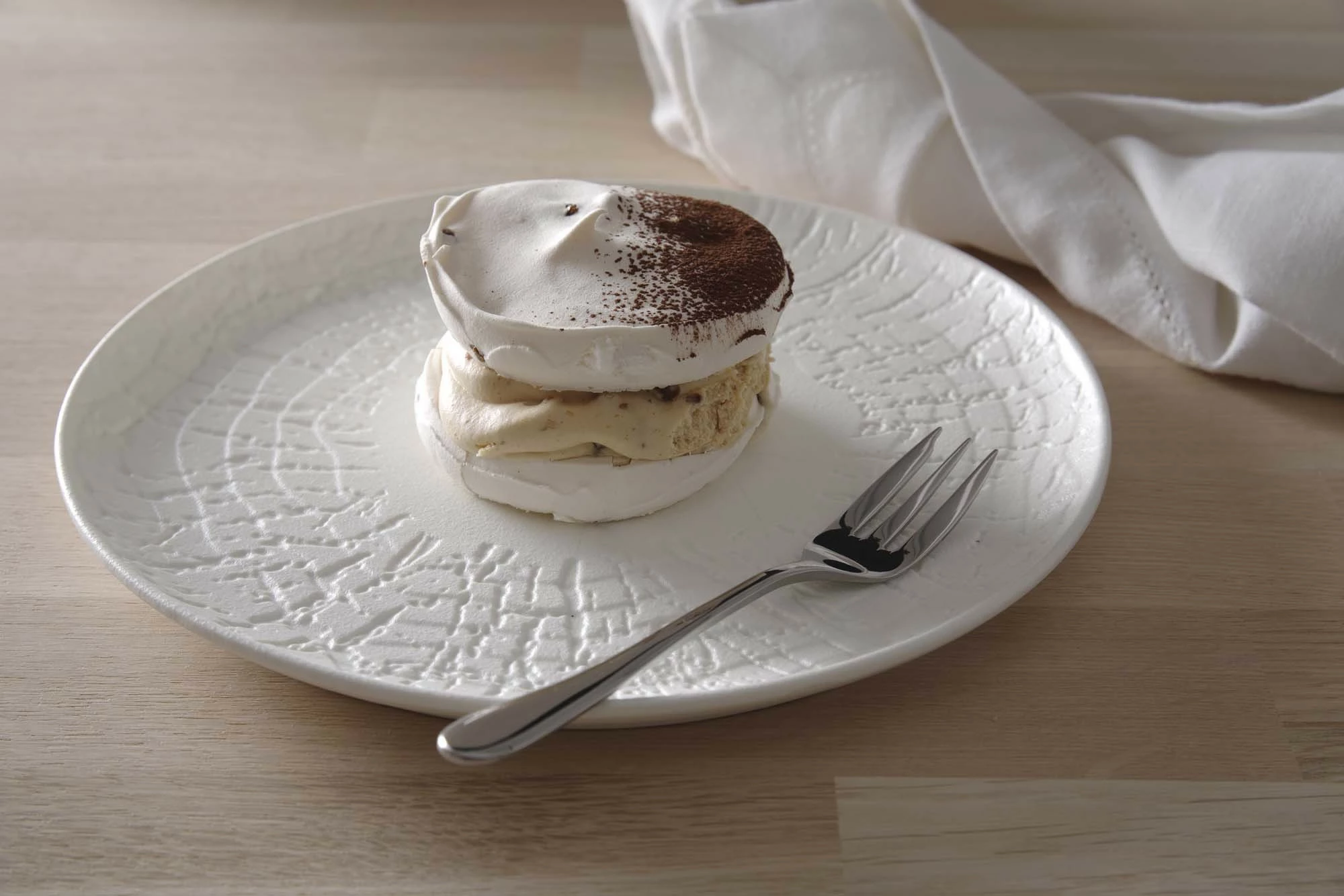 Pjatë shërbimi Fine Dine Nordic 300x220x30mm, porcelan, e bardhë, set 3 copë