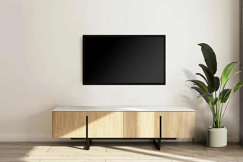 Mbajtëse muri TV Neomounts FPMA-W300BLACK, fiks, 32-55 inç, çelik, e zezë