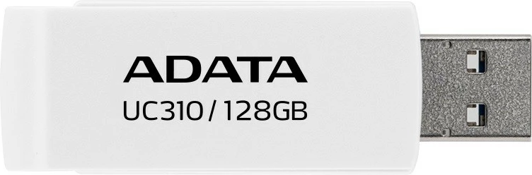 Pendrive Adata UC310, 128GB, USB 3.2, Bardhë