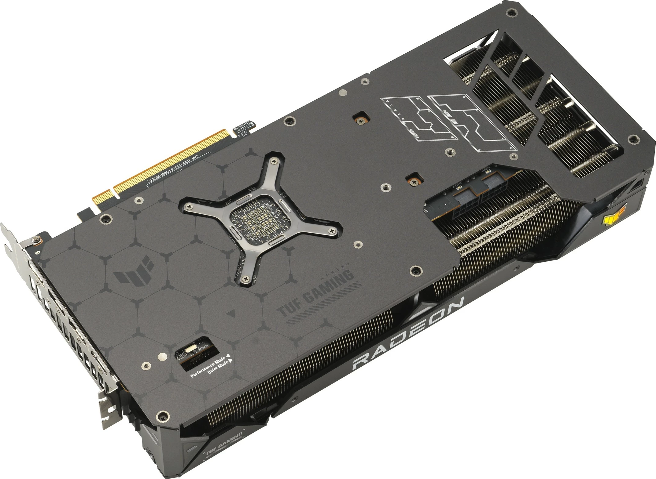 Kartelë grafike ASUS TUF Gaming TUF-RX7800XT-O16G-GAMING, Radeon RX 7800 XT, 16 GB, Gri