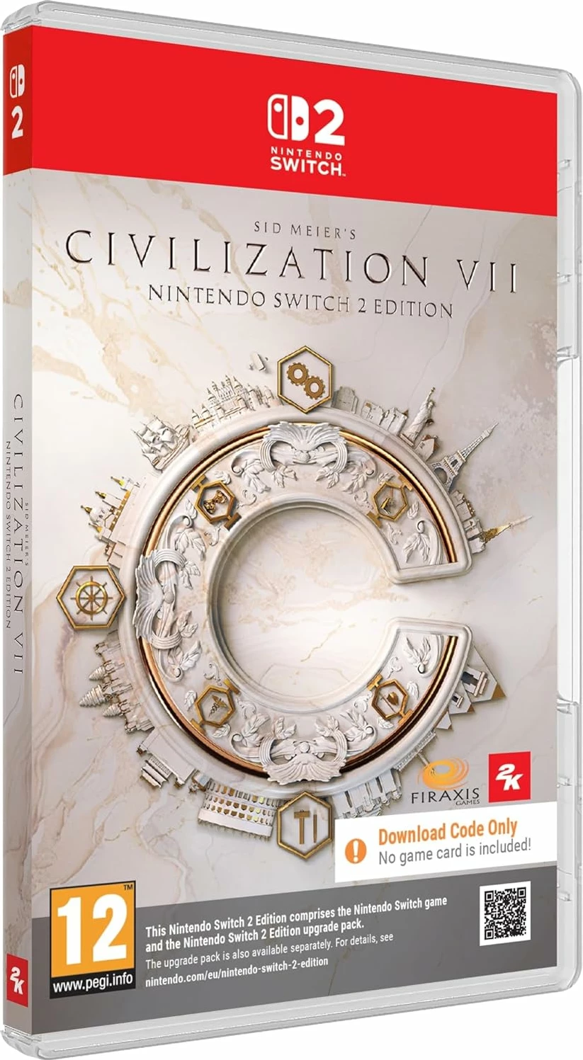 Lojë strategjie 2K Games Sid Meier's Civilization VII, Nintendo Switch 2 Edition (CIAB, kod shkarkimi)