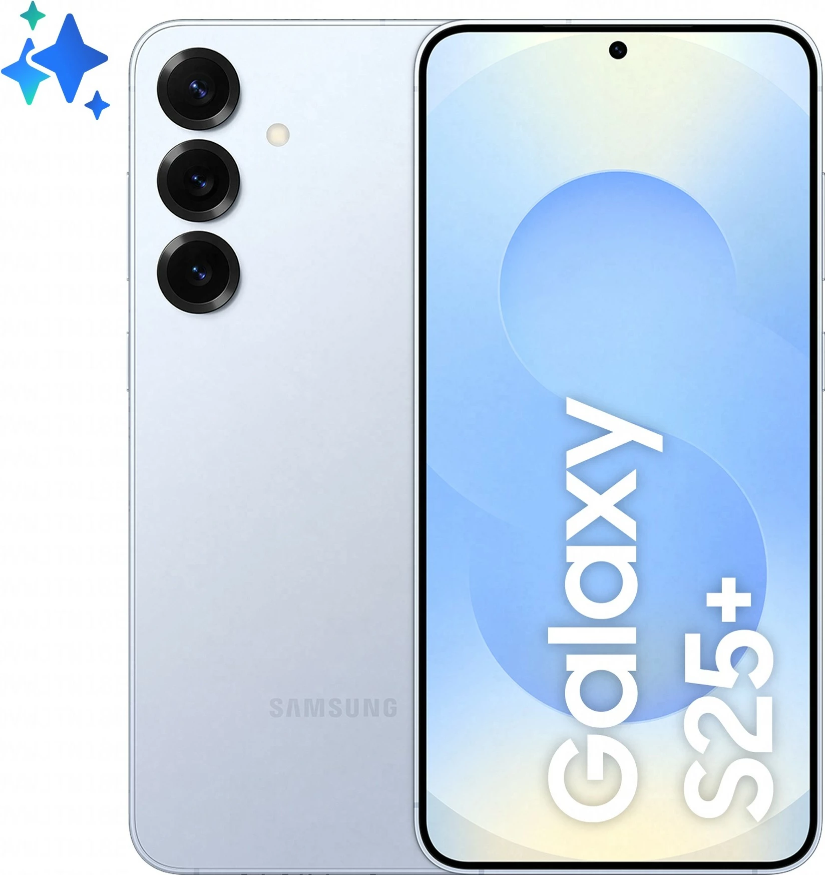 Celular Samsung Galaxy S25+, 256 GB, 12 GB RAM, Icyblue