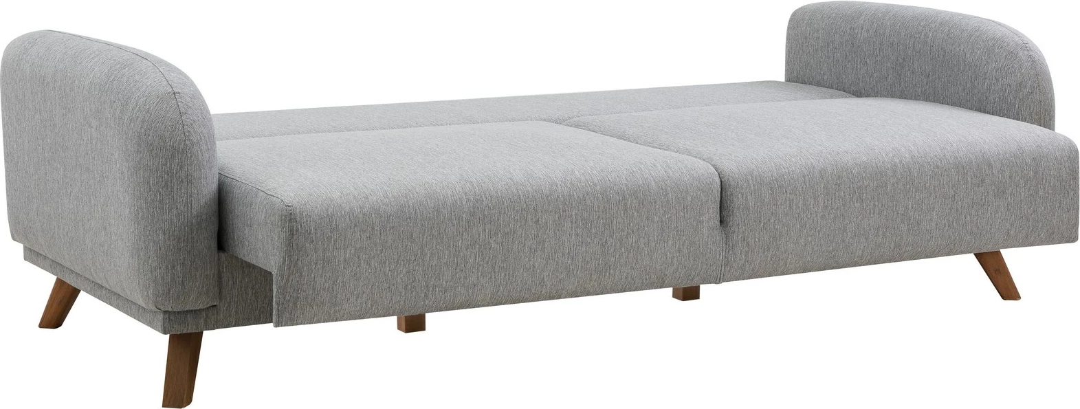 Divan-krevat 3 vendësh Hera, ngjyrë gri