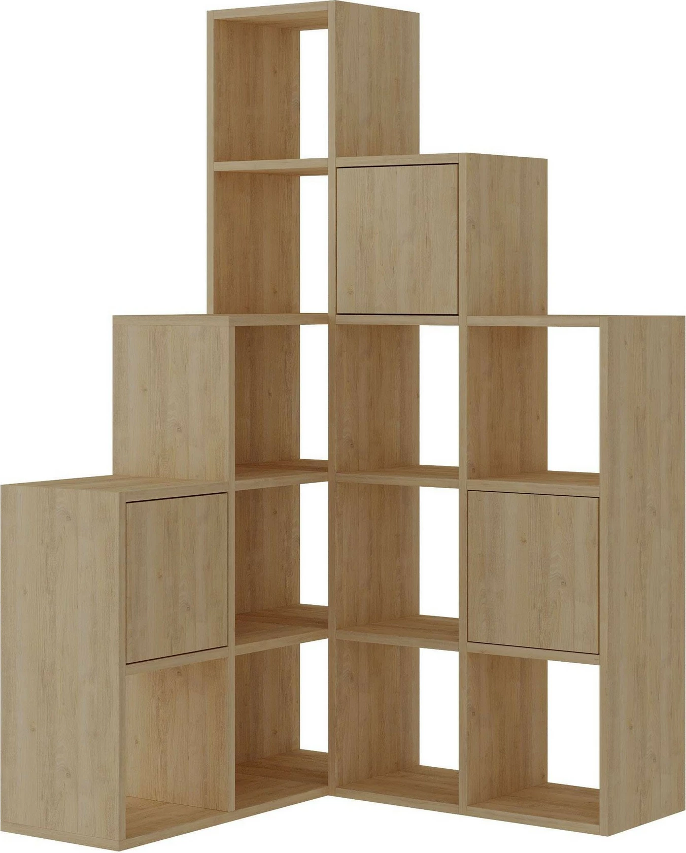 Raft librash Skye Decor, ngjyrë safir dhe lis, 150.8x150.8x28 cm