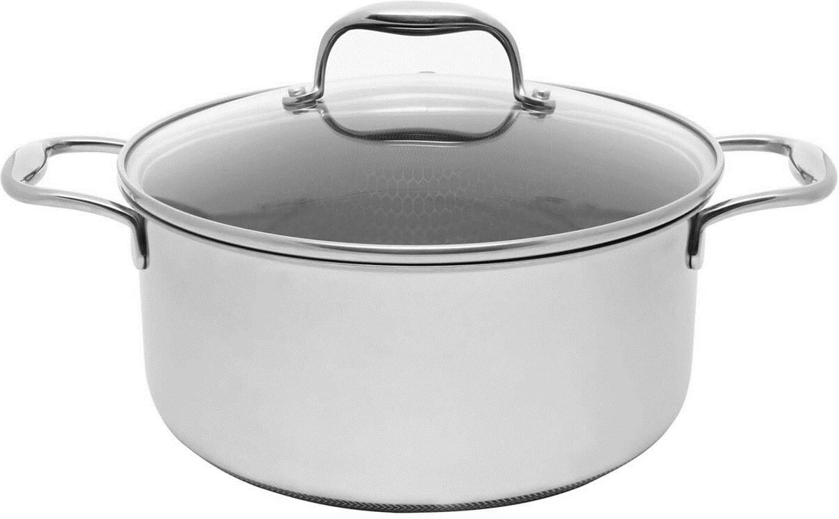 Tenxhere KOHERSEN Black Cube 24 cm, e argjendtë