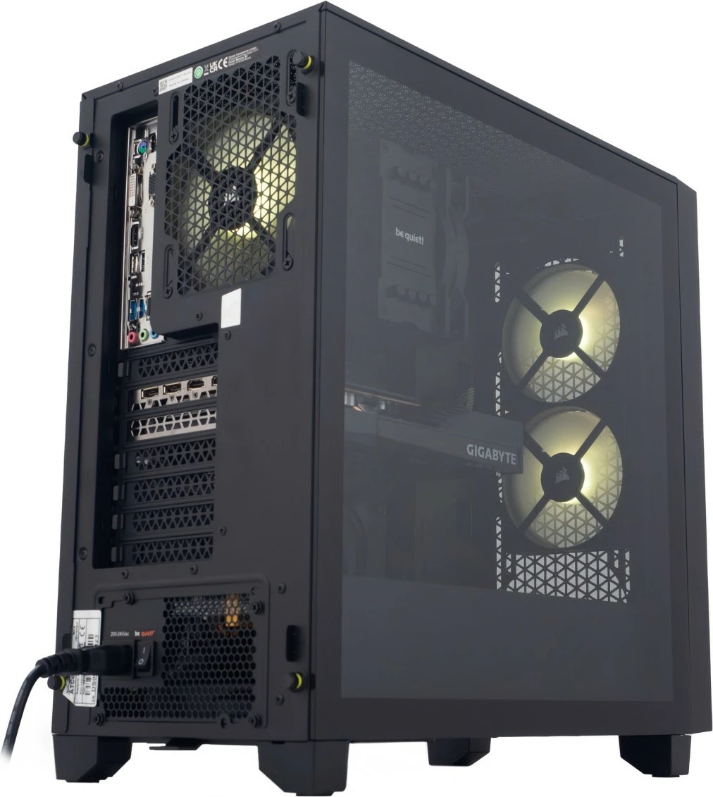 Kasë OPTIMUS E-Sport GA520T-CR2, Ryzen 5 5600X, 16 GB RAM, 1 TB SSD, Radeon RX 7600, e zezë