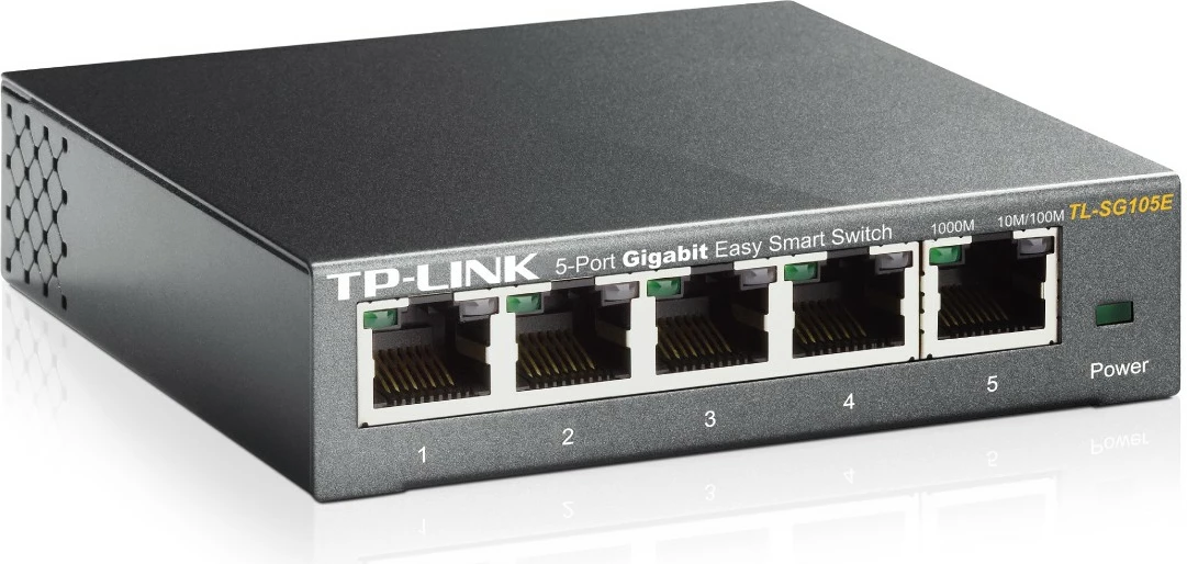 Switch TP-Link 5-Port Gigabit Easy Smart, Managed, L2, Gigabit Ethernet (10/100/1000)