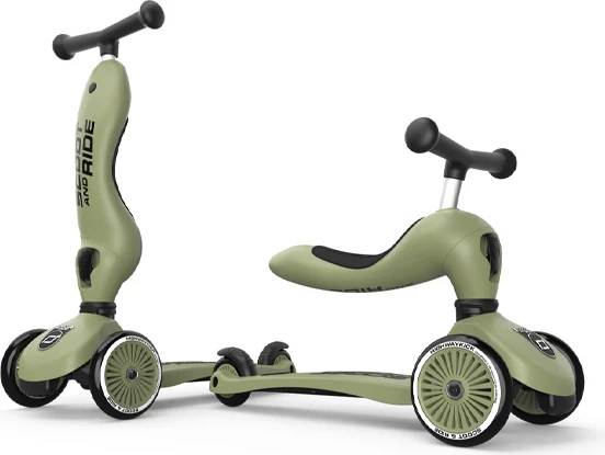 Trotinet Scoot and Ride Highwaykick 1 - Olive
