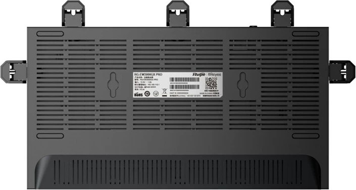 Router Ruijie RG-EW3000GX PRO, Wi-Fi 6, Dual-Band, 256 MB Flash, 3 Antena, E zezë