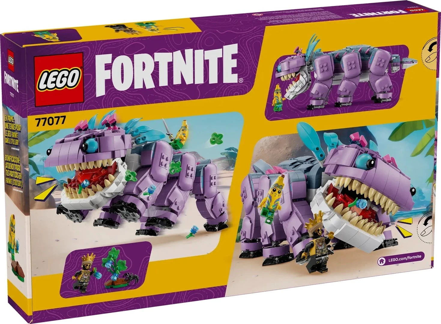 Set lodrash LEGO Fortnite 77077 Klombo me 2 minifigura