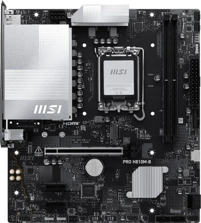 Pllakë amë MSI PRO H810M-B, Socket 1851, micro ATX