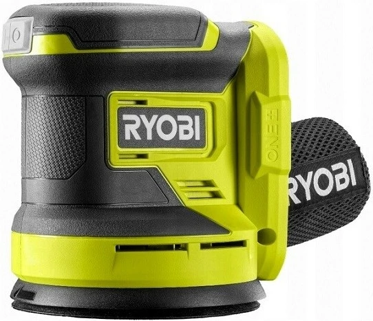 Lëmues ekscentrik RYOBI 5133005393, 125 mm, 18 V, zi/verdhe