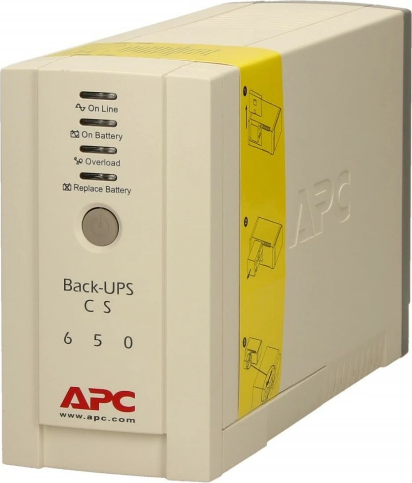 Kasë UPS APC BK650EI, 650 VA, 400 W, Bardhë