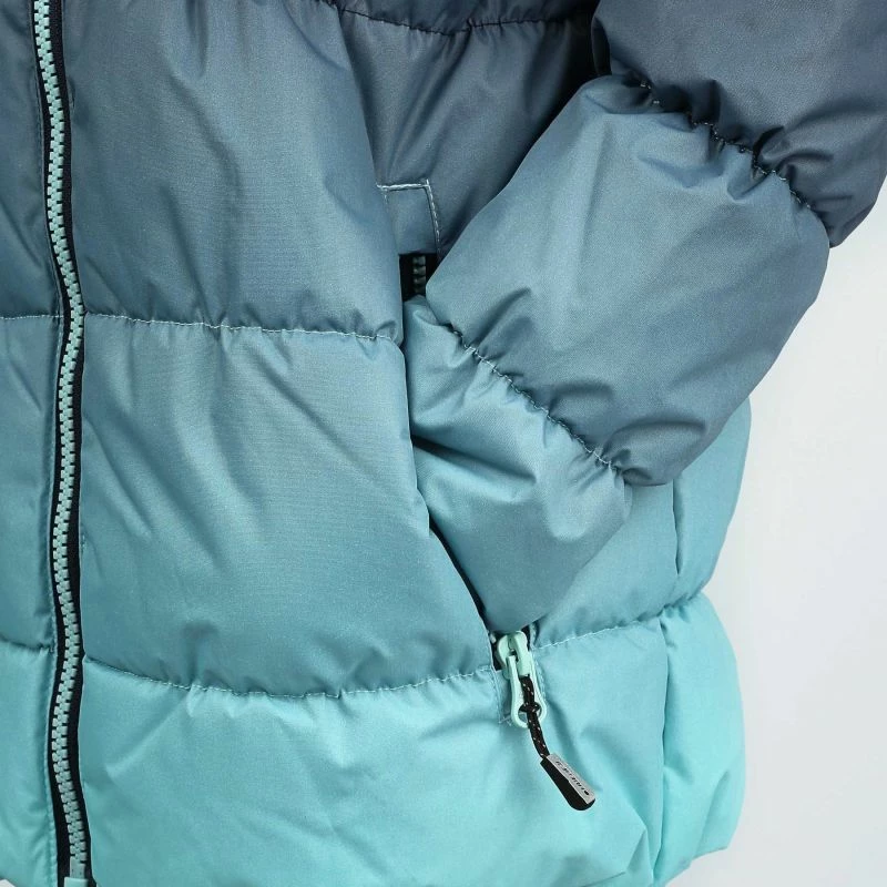 Jakne për fëmijë Icepeak, gri-turkeze