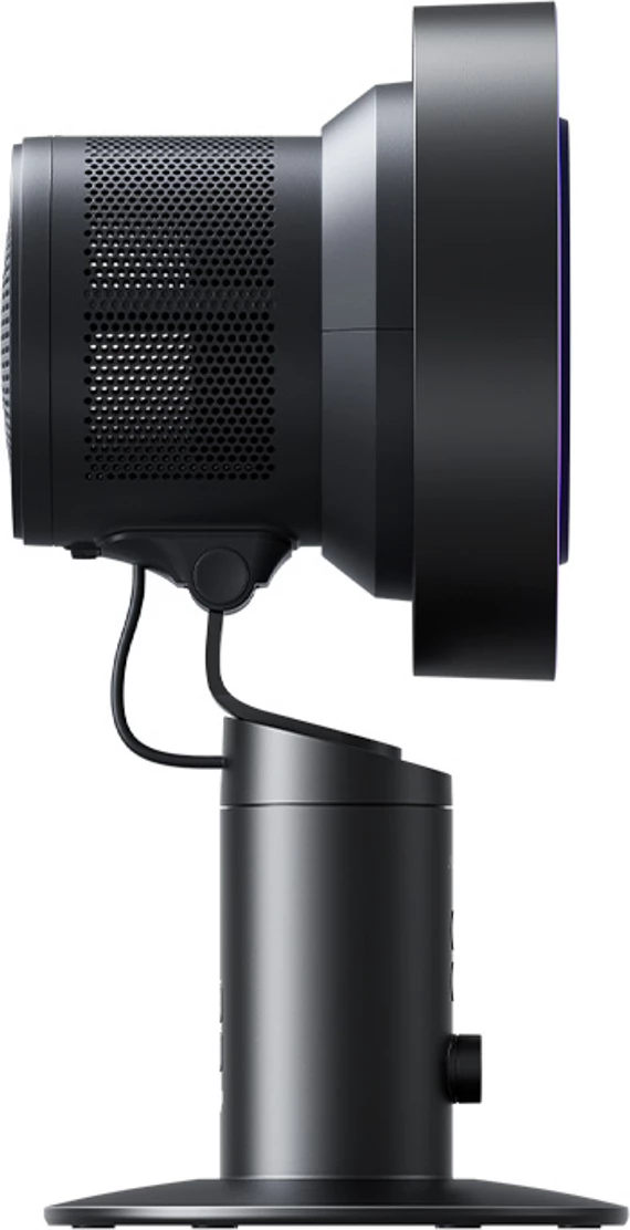 Ventilator tavoline Jisulife Table Fan Pro3, 10000mAh, me filtër ajri, USB-C, Gri e errët